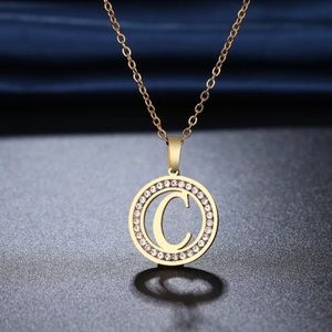 Stainless Steel various letters Necklaces